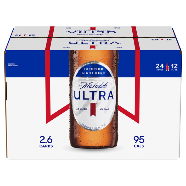 Michelob Ultra Low Carb Beer - 24 pk