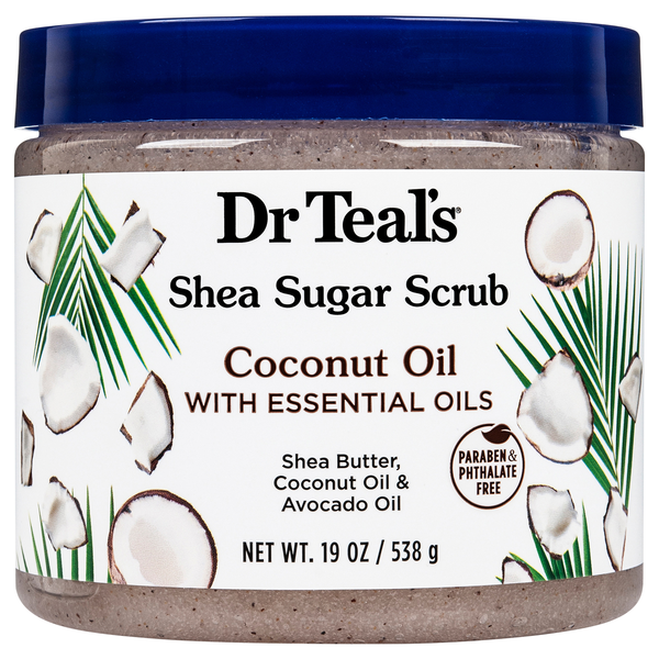 Dr. Teal's Coconut Oil Shea Sugar Scrub