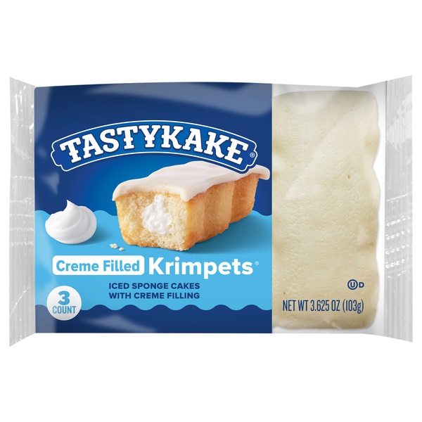 Tastykake Krimpets Snack Cakes - 3 ct