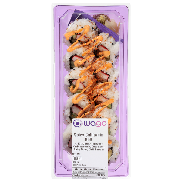 WAGO Spicy California Sushi Roll
