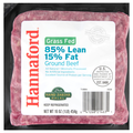 Hannaford Grass-fed 85% Lean 15% Fat Ground Beef Fresh