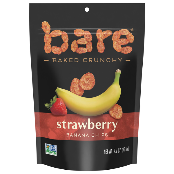 Bare Baked Crunchy Strawberry Banana Chips