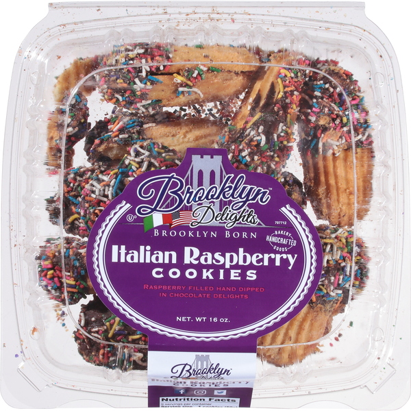 Brooklyn Delights Raspberry Italian Cookies
