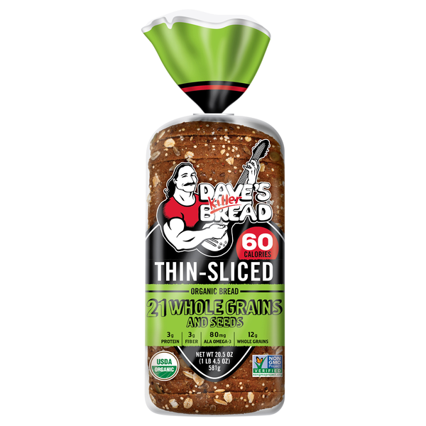 Dave's Killer Bread Organic 21 Whole Grains & Seeds Sliced Bread