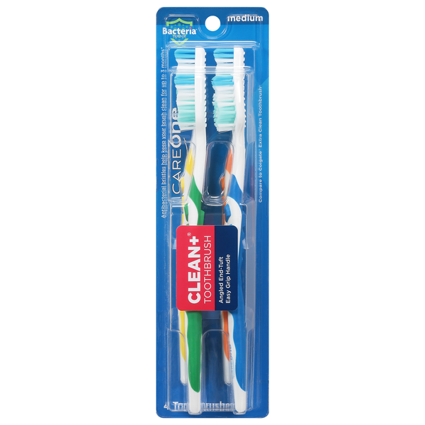 CareOne Clean + Toothbrushes Medium