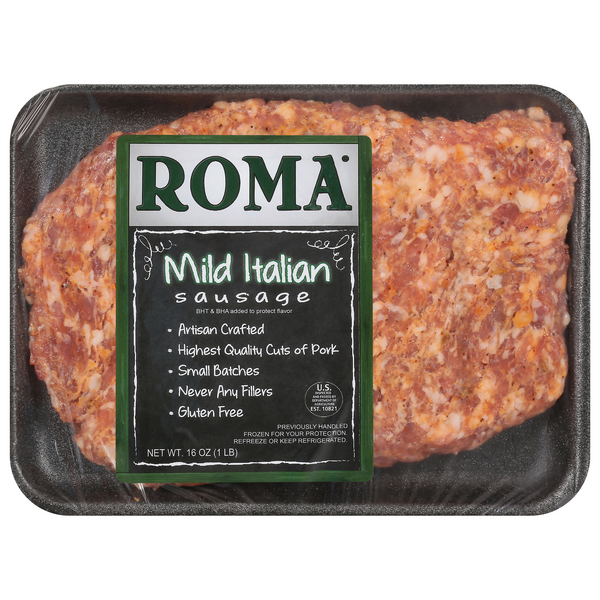 Save on Roma Italian Sausage Mild Order Online Delivery Food Lion