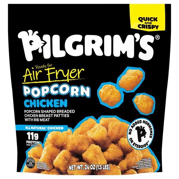 Pilgrim's Fully Cooked Popcorn Chicken Frozen