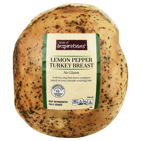 Taste of Inspirations Lemon Pepper Turkey Breast (Regular Sliced)