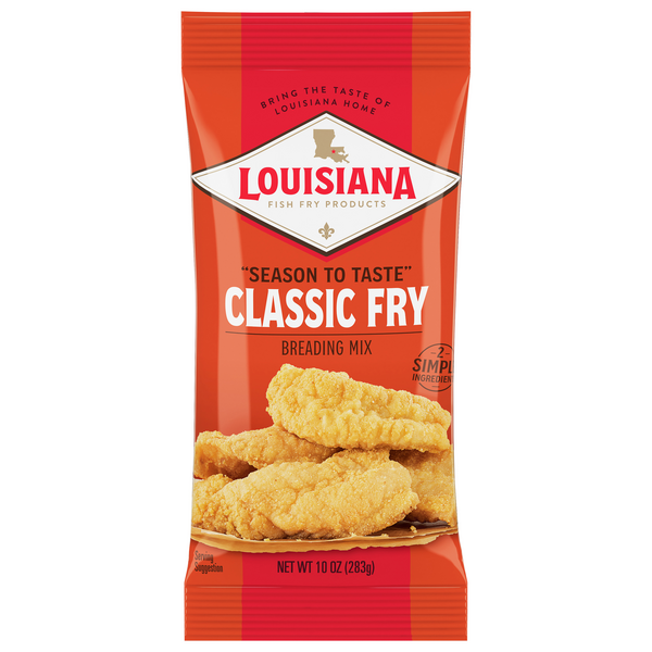 Louisiana Season to Taste Classic Fry Breading Mix