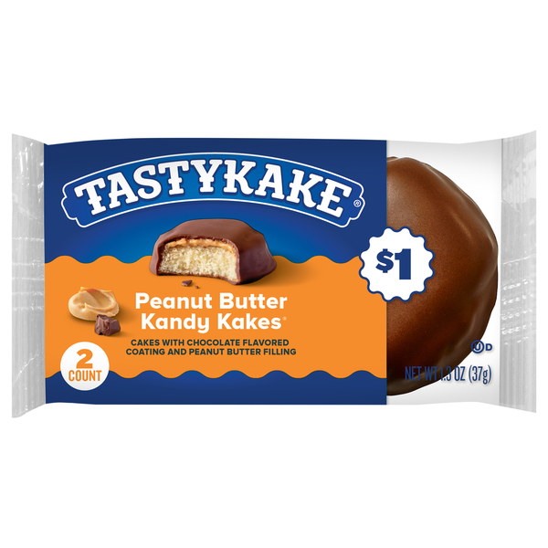 Save on TastyKake Peanut Butter Kandy Kakes 2 ct Order Online