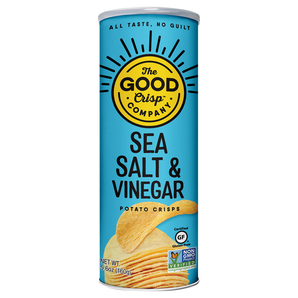 Save on The Good Crisp Company Potato Crisps Sea Salt & Vinegar Gluten