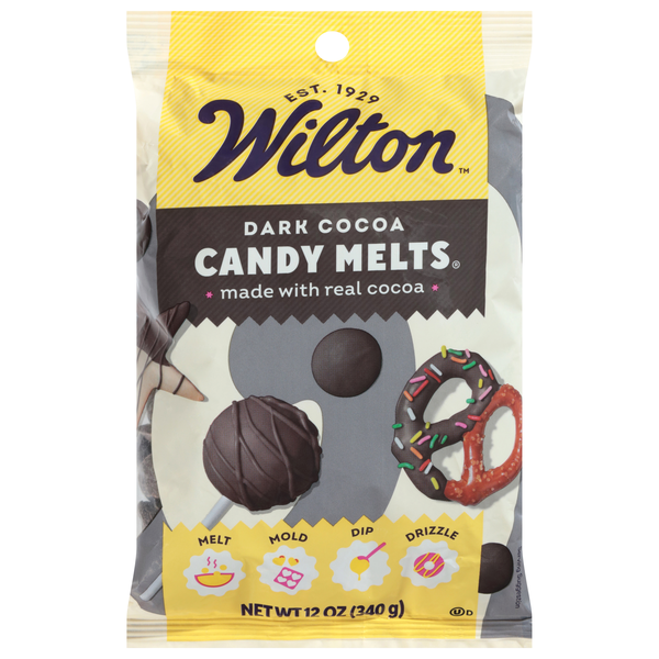 Wilton Dark Cocoa Candy Melts