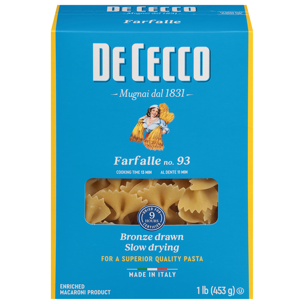De Cecco Farfalle Pasta