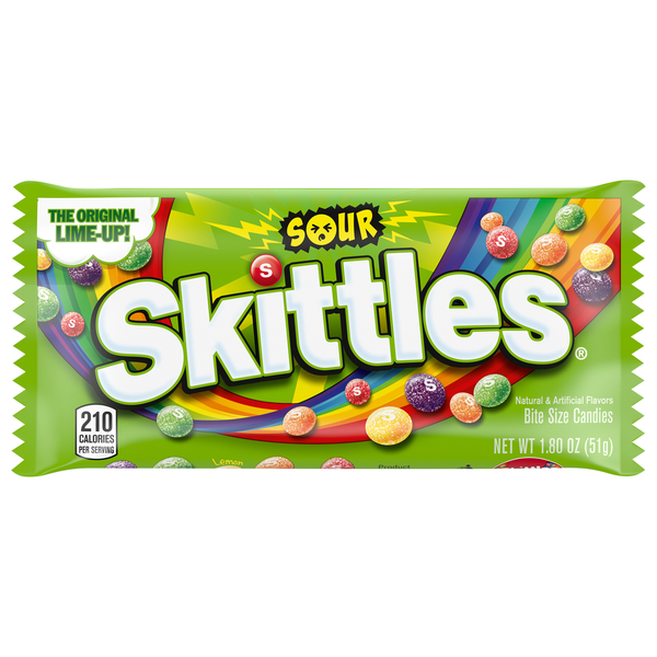 Skittles Sour Bite Sized Chewy Candy
