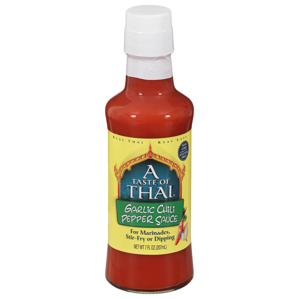 A Taste of Thai Garlic Chili Pepper Sauce