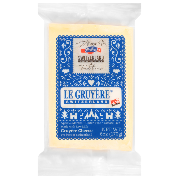 Emmi Imported Aged Gruyere Cheese Block