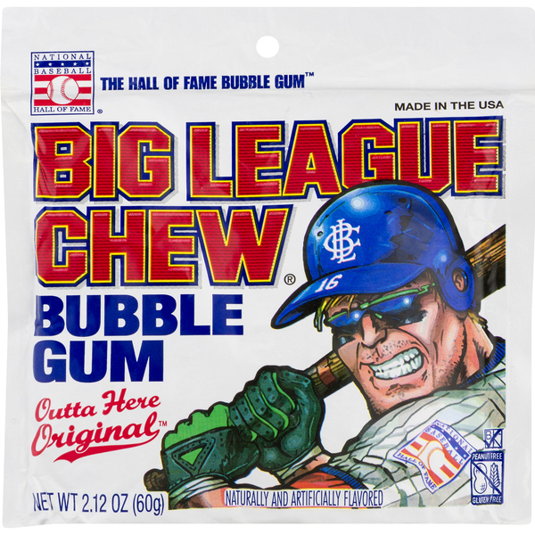 Big League Chew Bubble Gum Outta Here Original