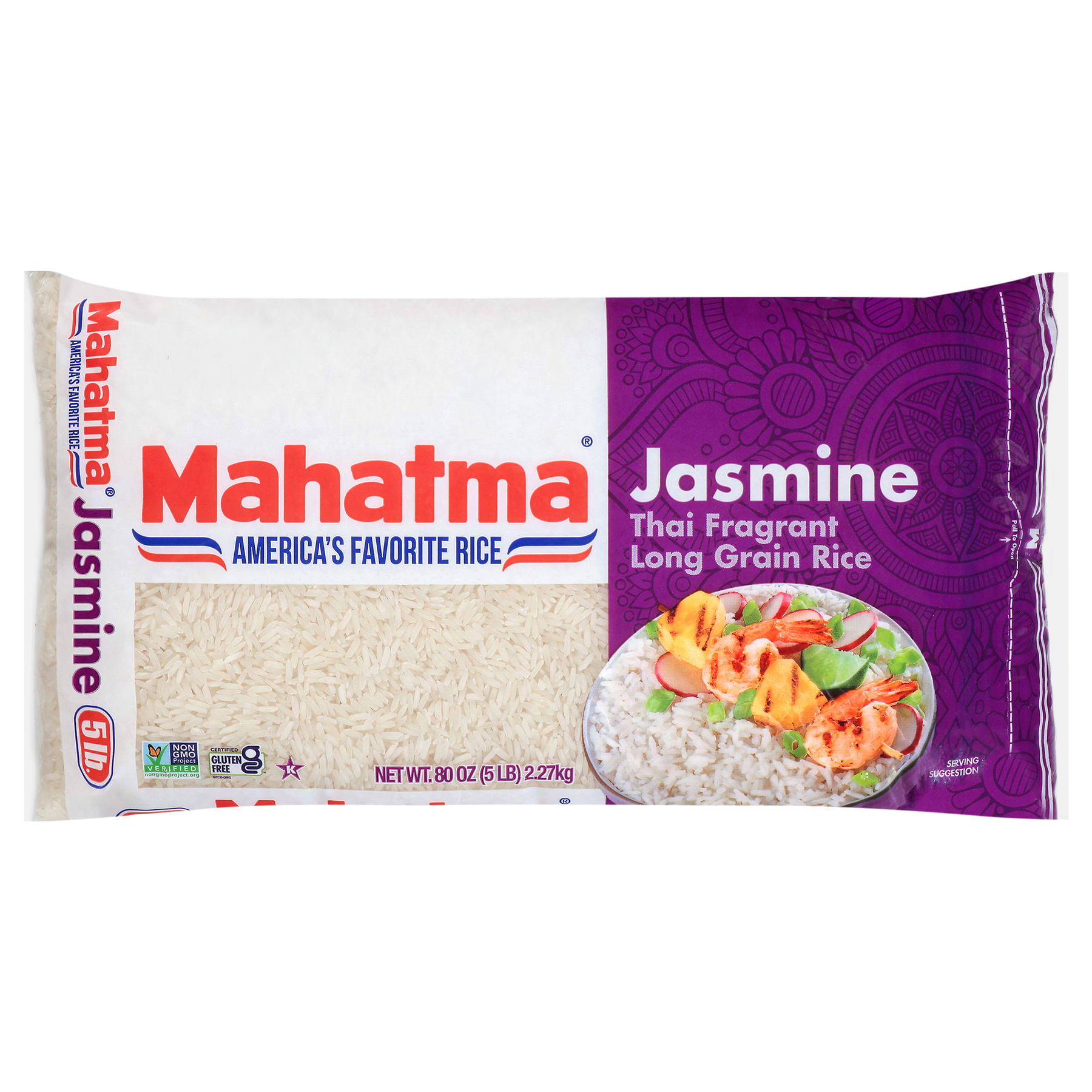 Mahatma Mahatma Jasmine Rice Long Grain Thai Fragrant Gluten Free