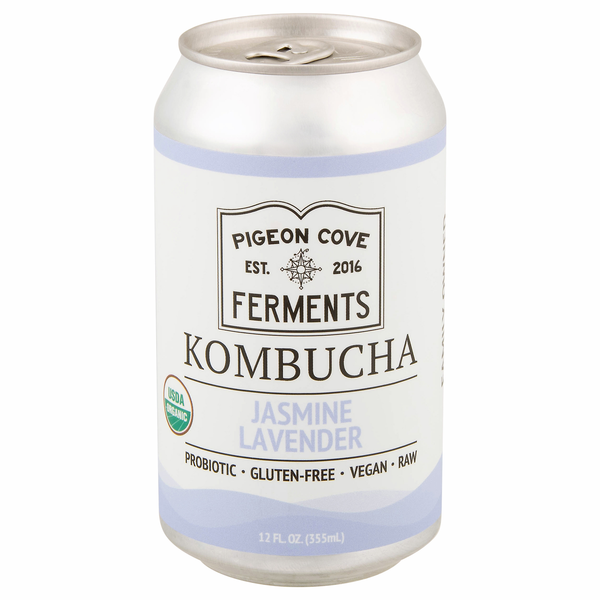 Pigeon Cove Ferments Organic Jasmine Lavender Kombucha