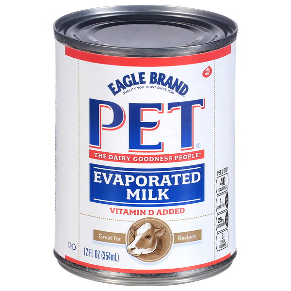 PET Vitamin D Added Evaporated Milk