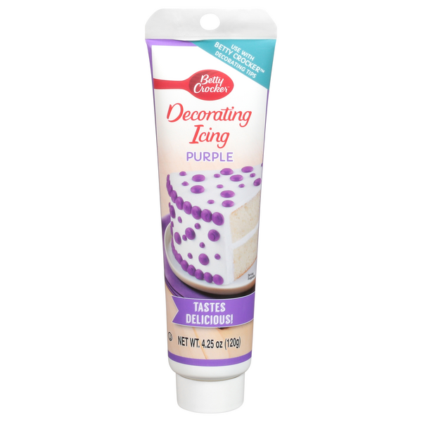 Save on Betty Crocker Decorating Icing Purple Order Online Delivery Giant