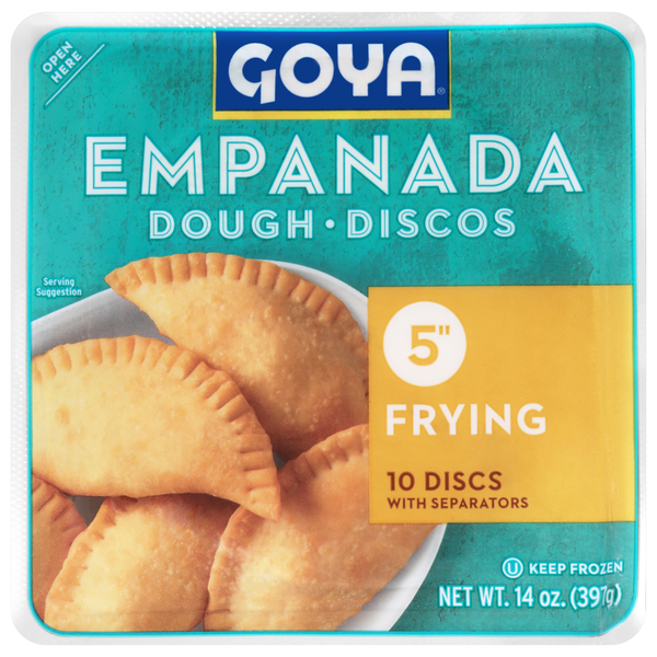 Goya Discos Empanadas Pastry Dough - 10 ct Frozen