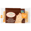 La Panzanella Toasted Sesame Croccantini Artisan Crackers