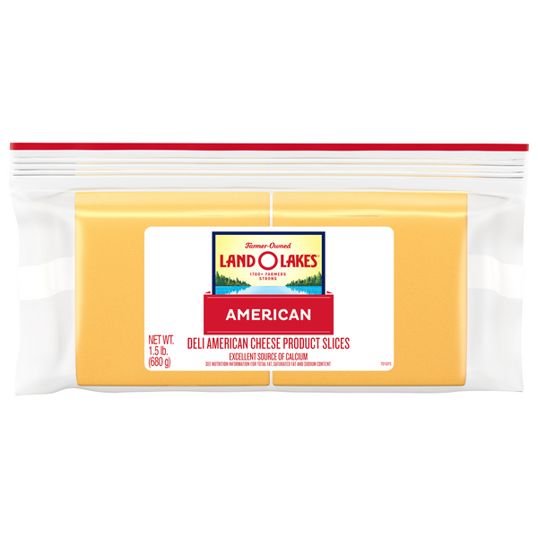 Save on Land O Lakes American Cheese Product Yellow Slices Order Online