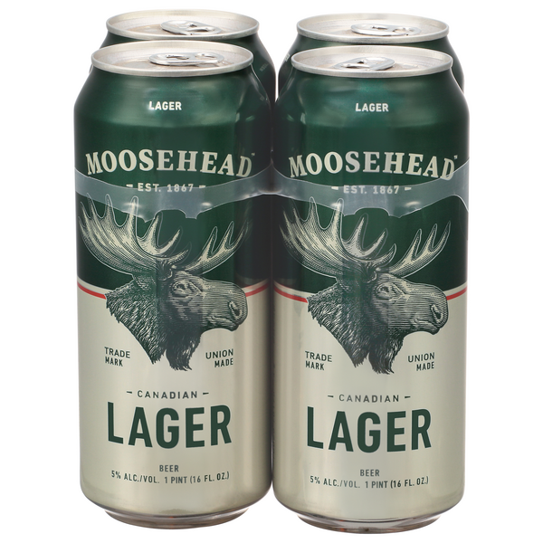 Moosehead Canadian Lager Beer - 4 pk