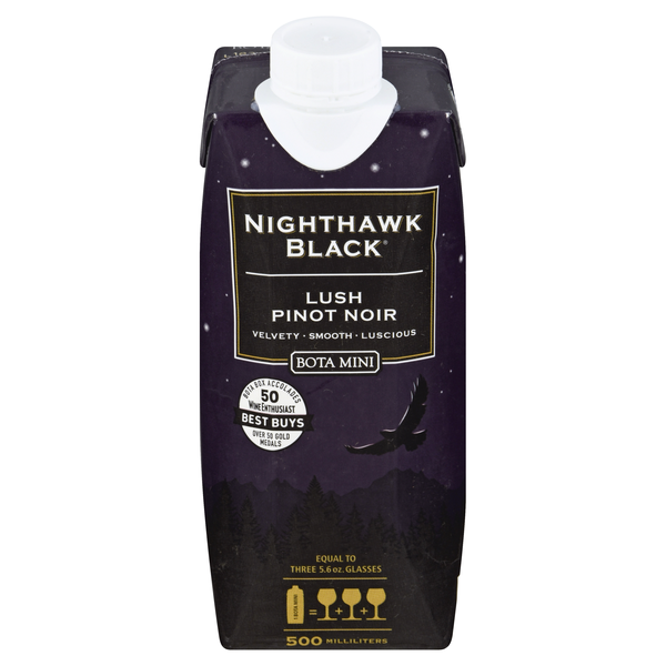 Bota Mini Nighthawk Black Pinot Noir Lush Wine Box