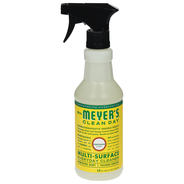 Mrs. Meyer's Clean Day Honeysuckle Multi-Surface Everyday Cleaner Spray