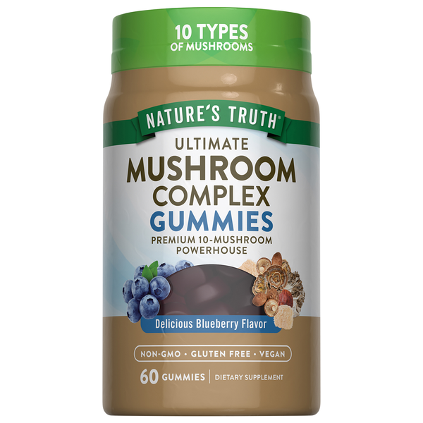 Nature's Truth Blueberry Ultimate Mushroom Complex Gummies