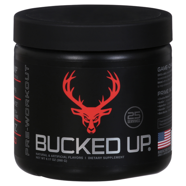 Save on Bucked Up PreWorkout Dietary Supplement Blood Raz Order Online