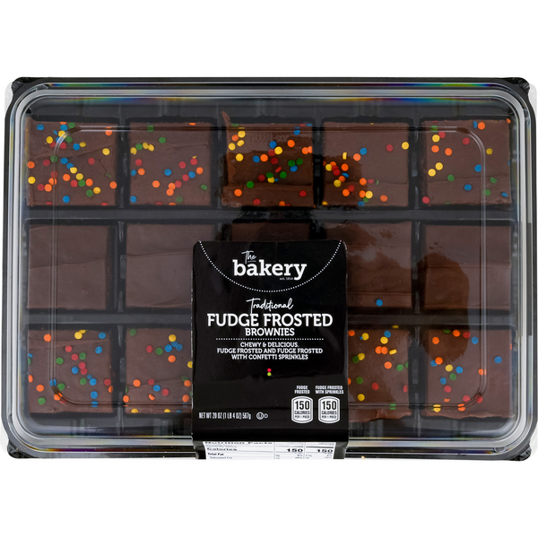 Save on Stop & Shop The Bakery Traditional Brownies Fudge Frosted 15
