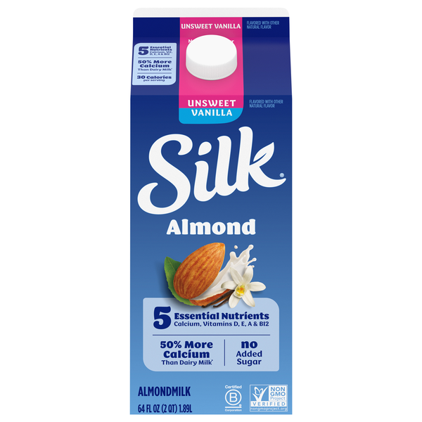 Silk Unsweet Vanilla Almondmilk