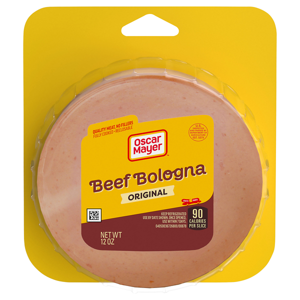 Oscar Mayer Beef Bologna Sliced