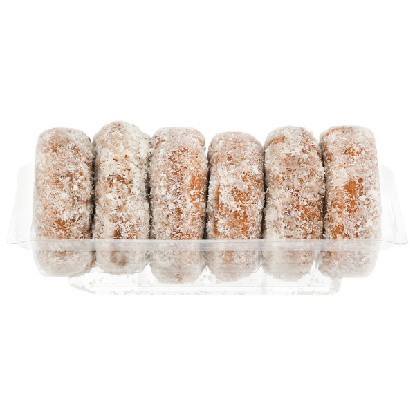 Hannaford Bakery Coconut Donuts - 6 ct