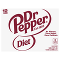 Dr Pepper Diet Soda - 12 pk