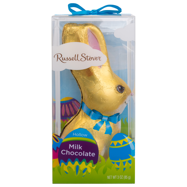 Russell Stover Hollow Milk Chocolate Bunny Easter Candy