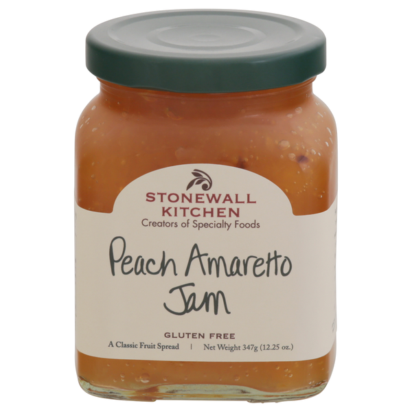 Stonewall Kitchen Gluten Free Peach Amaretto Jam