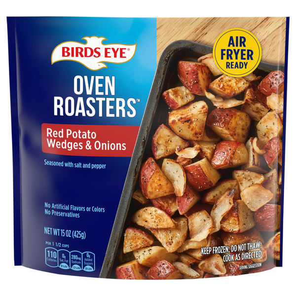 Birds Eye Oven Roasters Seasoned Red Potato Wedges & Onions Frozen