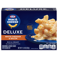 Kraft Deluxe White Cheddar & Bacon Mac & Cheese Dinner