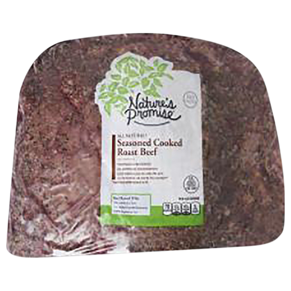Nature's Promise Deli Seasoned Cooked Roast Beef (Thin Sliced)