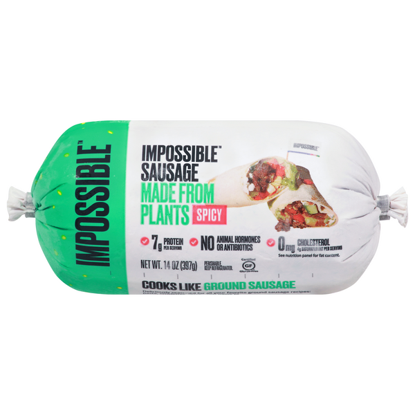 Save on Impossible Sausage Made From Plants Spicy Order Online Delivery GIANT