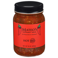 Mateo's Gluten Free Hot Gourmet Salsa