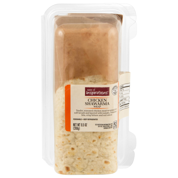 Taste of Inspirations Chicken Shawarma Wrap