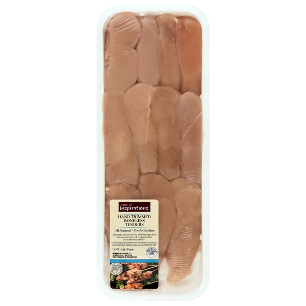 Taste of Inspirations Hand Trimmed Boneless Chicken Tenders Fresh