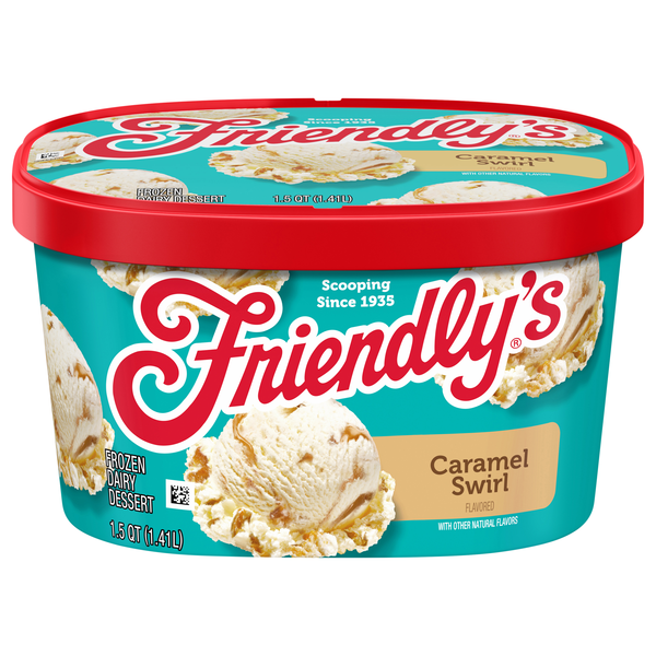 Friendly's Caramel Swirl Ice Cream