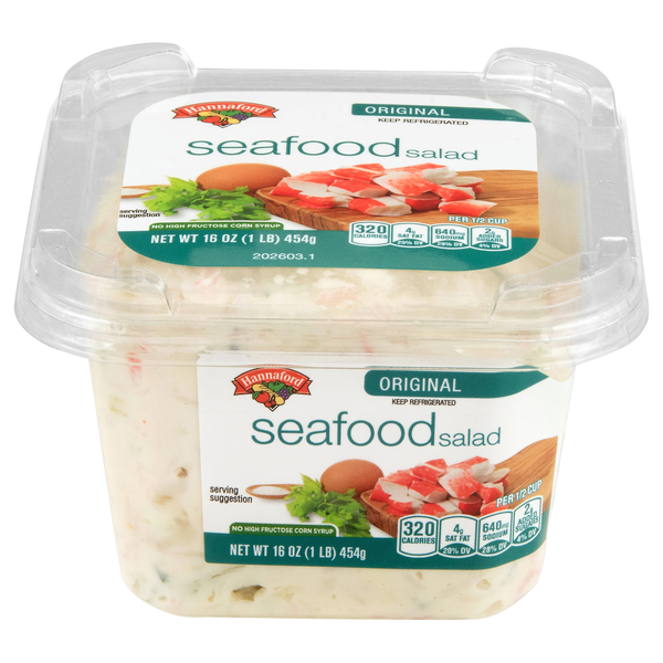 Hannaford Deli Original Seafood Salad