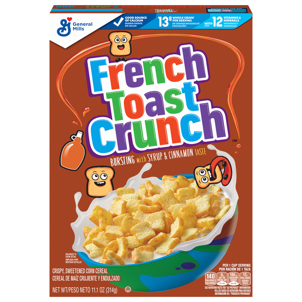 French Toast Crunch Syrup & Cinnamon Cereal